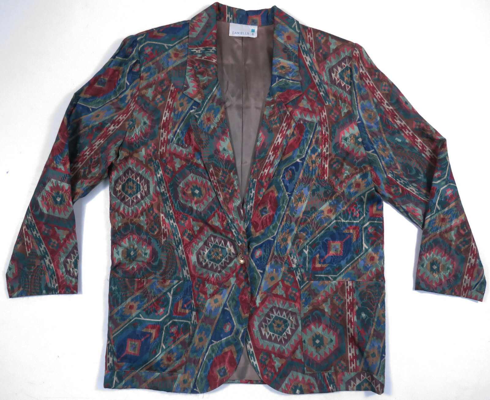 NWOT Vintage 80s 90s Southwestern Aztec 