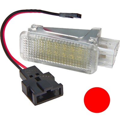 LED glove compartment light suitable for Audi R8 42 / 4s | TT 8J / PV | red