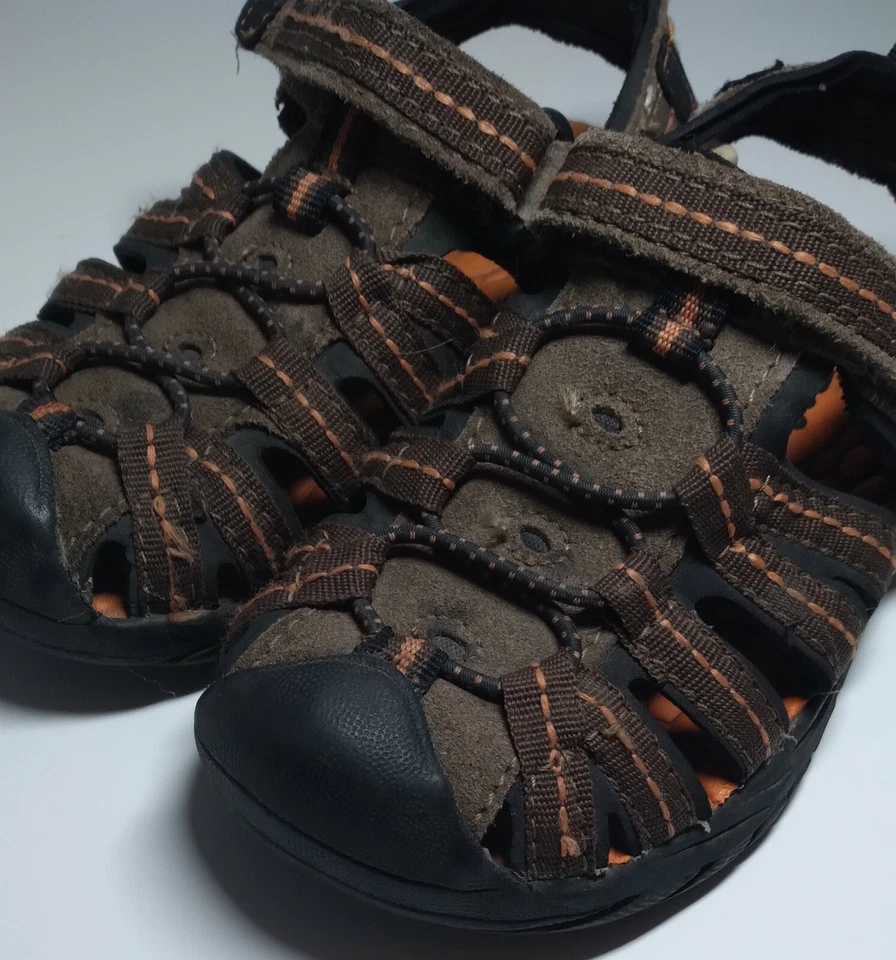 Sandalia Marrón Circo Niños Zapatos Juveniles Talla 9 Agua Senderismo Foto 4 de 4