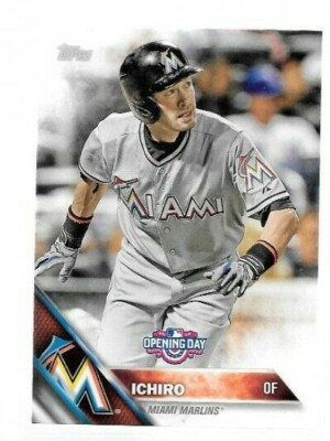 2016 Topps Opening Day Ichiro #OD-29 Marlins