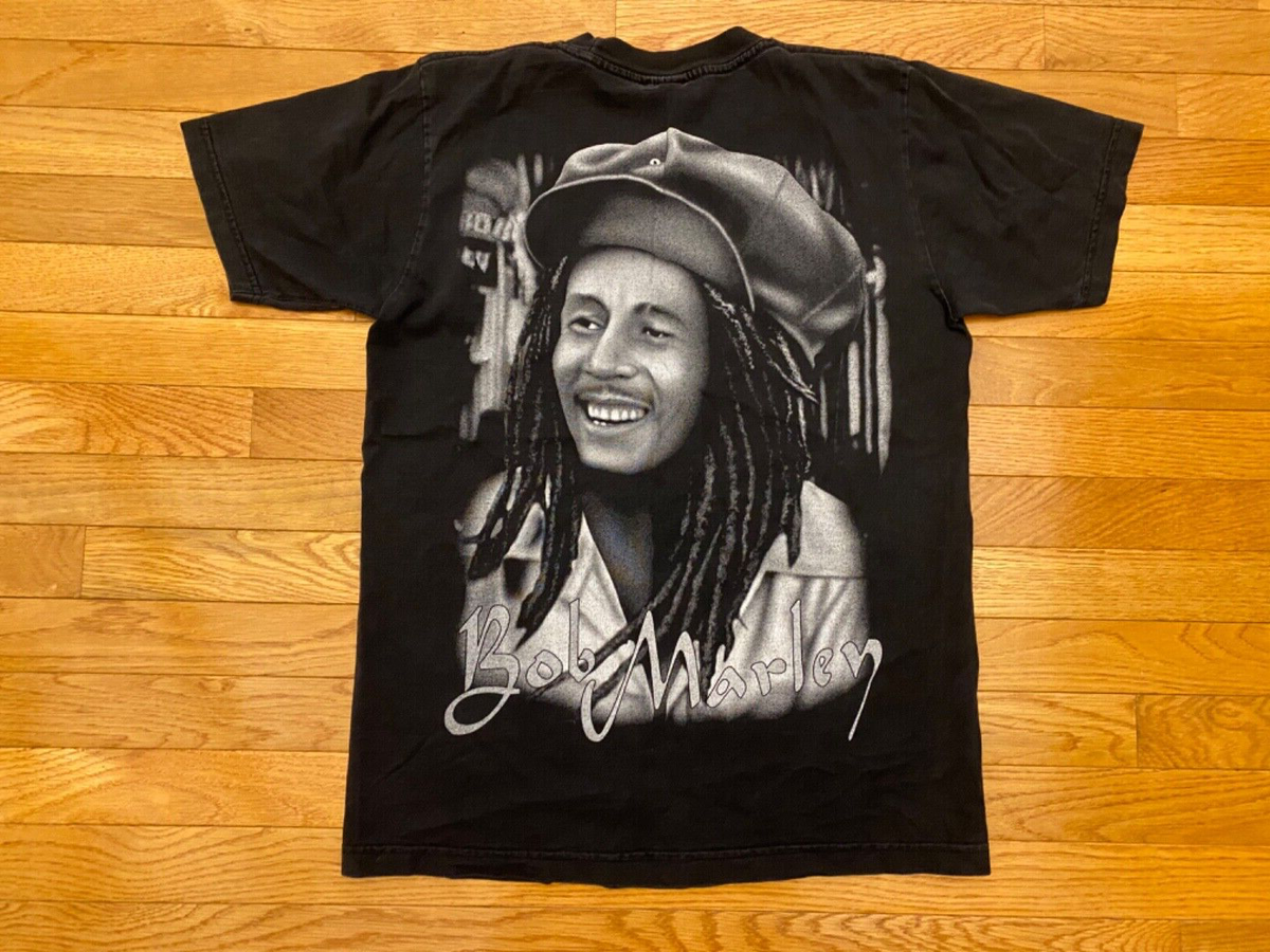 Bob Marley REO Rock of T Shirt Sz M 100% Cotton Graphic