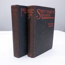 1924 Saint Martin's Summer + Mistress Wilding Rafael Sabatini Hardcover Antique