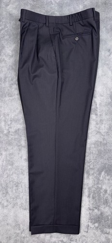 Ralph Ralph Lauren Suit Men’s 42R Navy Blue Pinstripe 100% Wool - Picture 15 of 24