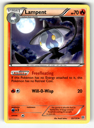 Lampent 22/135 Plasma Storm Uncommon Pokemon TCG
