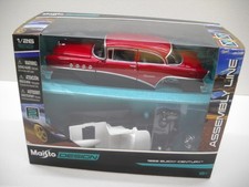 Buick Century 1955 maroon & black 2-door 1:26...