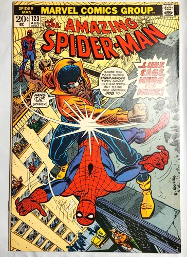 Amazing Spider-Man 123 Luke Cage Marvel Comics VG-F