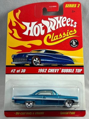 ミニカー Hot WHeels Classics 1962CHEVY BUBBLE TOP Hot Wheels 1962 Chevy Bubble Top Blue Classics Series 2 2/30 | eBay