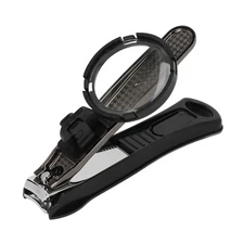 Nail Trimmer with Magnifying Glass Beauty Tool Trimmers for Precise Cutting
