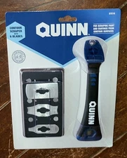 Quinn Contour Scraper w/6 Blades: Scraping Paint & Coatings from Surfaces #57216