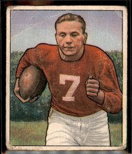 1950 Bowman #21 Elmer Angsman - crease (sku:2467)