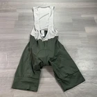 NEOPRO Bib Shorts Mens Large Green 11" Inseam Padded Cycling Bike Chamois