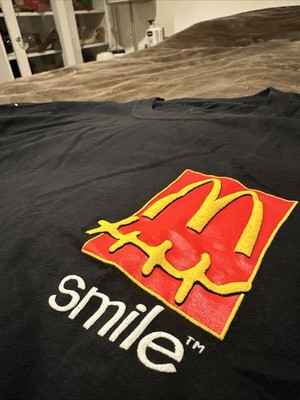 Travis Scott Cactus Jack Mc Donald's Smile Sesame T Shirt Size Medium Tee M 2020