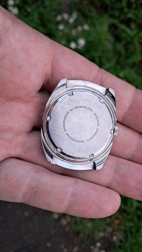 Accurist Shockmaster 21 jewels manual wind NON Working - Foto 6 di 11