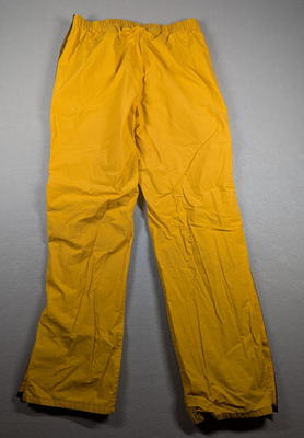 Polo Sport Ralph Lauren Pants Mens 2XL Yellow Track Mesh Lined