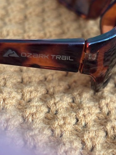 2er Set Ozark Trail Sport Sonnenbrille mit Seitenschutz schwarz & braun Schildpatt Gestell - Bild 13 von 15