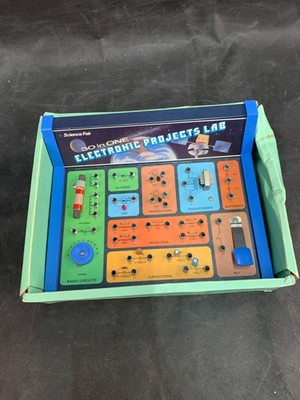 Science Fair 30-In-One Electronic Projects Lab With Original Box and Manual