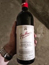 Barolo Castelletto Gigi Rosso DOCG 1985 – Castiglione Falletto – Numero 003991