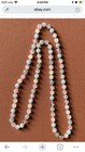 Vintage Multi Color Pastel Quartz Round Bead Long 32” Knotted Necklace — photo 5