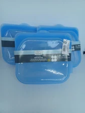Reusable Silicone Bags Lot Set of 3 100% Food Grade Storage Container No BPA