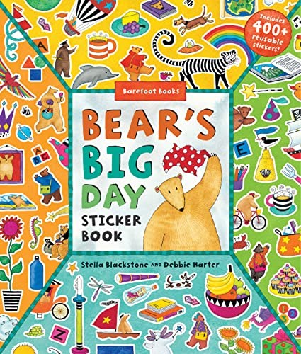 Bear's Big Day Sticker Book (Barefoot Sticker Book),Stella Black