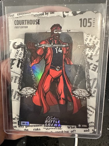 2026 Bo Jackson Battle Arena Headline Battlefoil Courthouse HBF-34