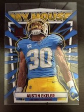2023 Panini Clearly Donruss - Clearly My House Austin Ekeler #11 Red /100