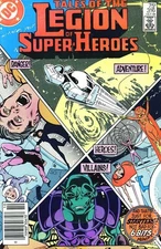 Legion of Super-Heroes #316 FN+ 6.5 1984 Stock Image