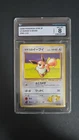 1998 pokemon gym jp lt surge's eevee no.133  wcg 8 ≈ psa 8