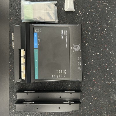 Trendnet Power Over Ethernet Switch Gigabit Hardened 6 Port Managed TI-PG62F