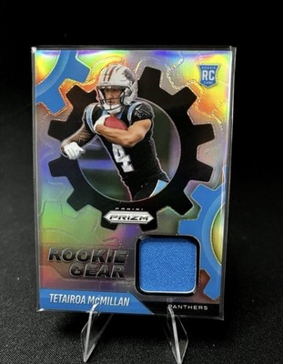 2025 Panini Prizm - Tetairoa Mcmillan #RGR-TMC Rookie Gear - Carolina Panthers