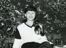 Pretty girl portrait ussr vintage photo