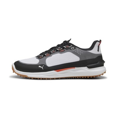 NEW Puma Men's Ignite Elevate X Shoe, Puma White-Puma Black, 9.5