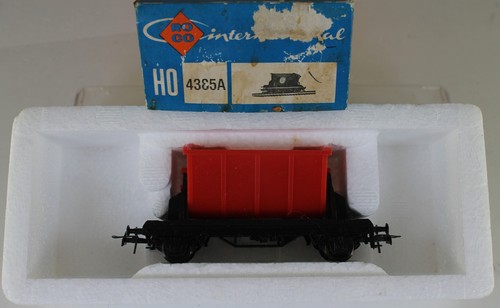 Vagón basculante Roco 4385 A rojo de una colección con embalaje original DC | Condition: Gebraucht