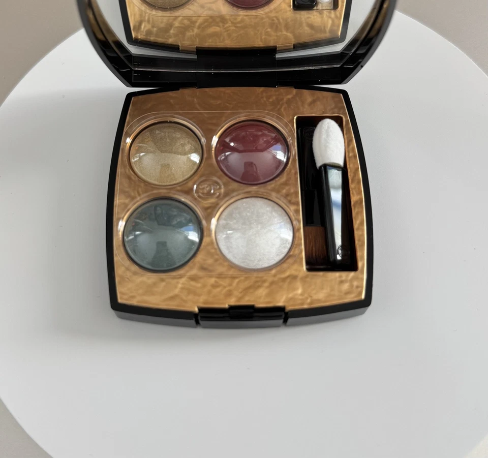 SOMBRA DE OJOS BARROCA CHANEL LES 4 OMBRES BYZANCE 338 PARURE EDICIÓN LIMITADA NUEVA EN CAJA Foto 4 de 4