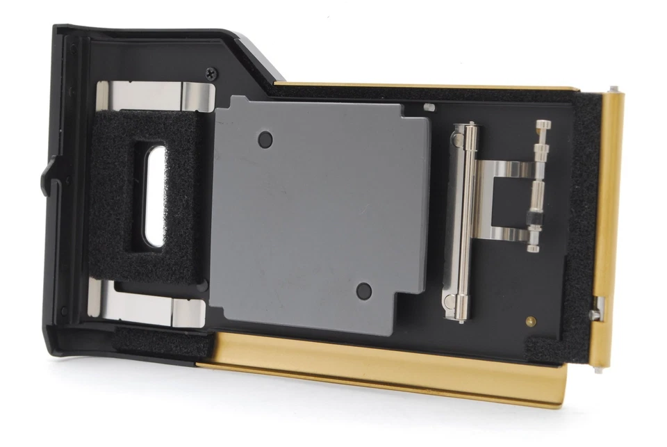 [UNUSED] Contax T2 titan gold Back cover Film door Replacement parts JAPAN - Image 3 of 4