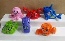 V-tech Jiggle And Giggle Fishing Set Replacement Sea Creatures Missing #5