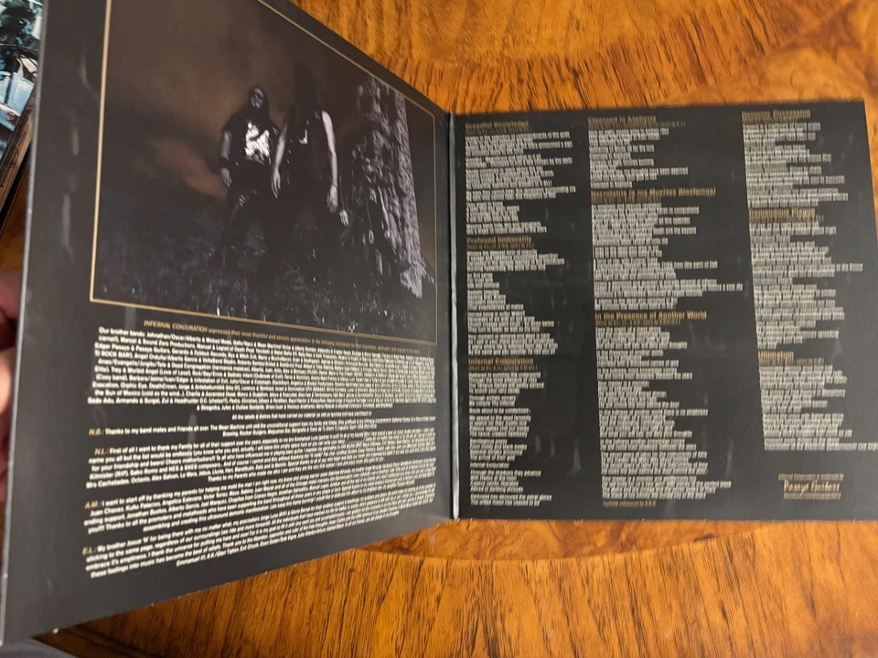 INFERNAL CONJURATION "Infernale Metallum Mortis" Death Metal Near Mint (5) - Image 2 of 4