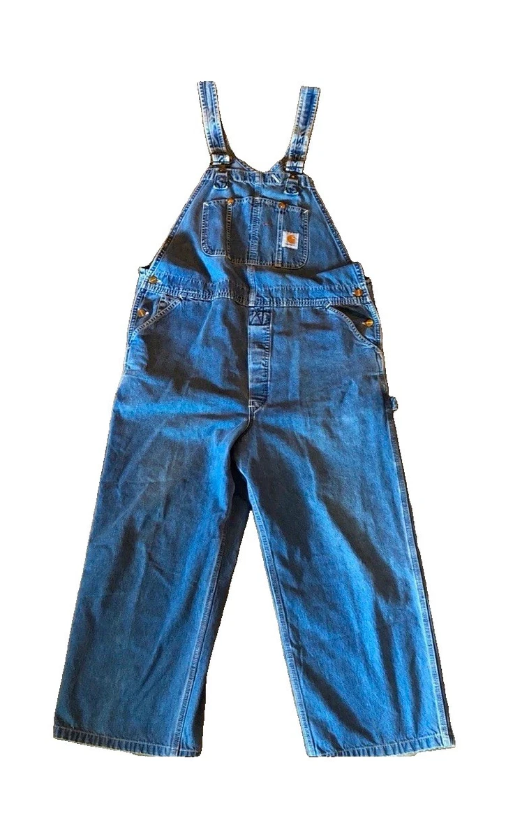 carhartt denim overalls products for sale | eBay