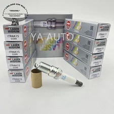 OEM 8pc NGK ITR4A-15 #5599 Laser Iridium Spark Plugs, 2 boxes contain 8 total