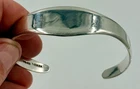 Sterling Mexico 28 grams cuff bracelet - not engraved