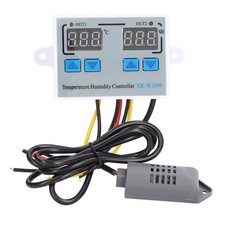 NEW Digital Temperature Humidity Controller Intelligent Electronic Thermostat