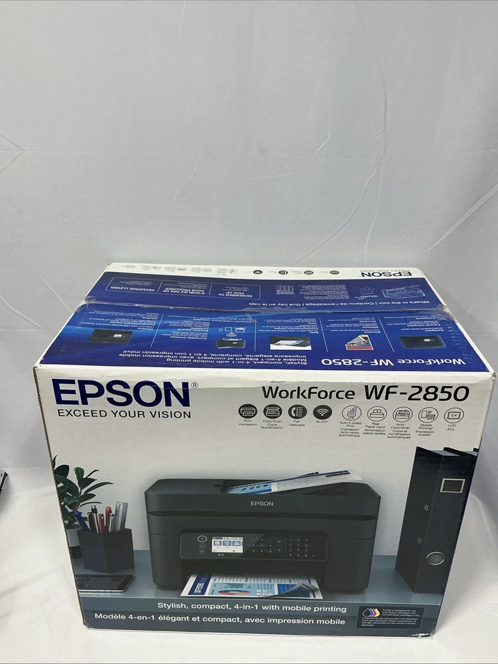 Epson WorkForce WF-2850 All-In-One Inkjet Printer - Image 2 of 4