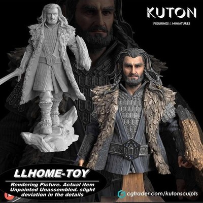 1/6 Thorin Oakenshield Resin 3d Print Model Unpainted Unassembled GK Figure
