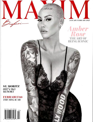 MAXIM MAGAZINE | JAN/FEB 2025 | AMBER ROSE