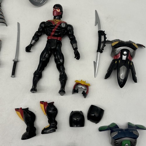 Sunco Five (5) Ninja Figure / Parts Lot! Incomplete! - Picture 4 of 9