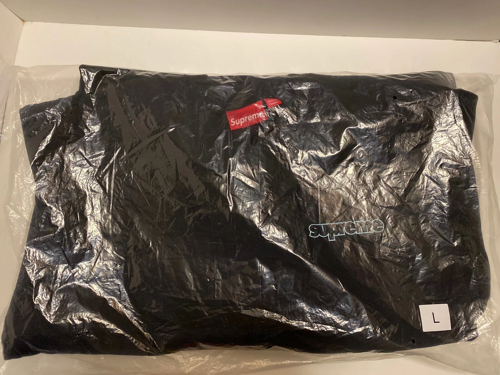 Sweat à col rond Supreme® Connect   FW18   Noir   (Grand)
