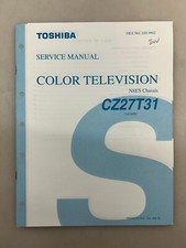 Toshiba CZ27T31 Original Service Manual Free Shipping