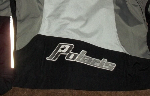 POLARIS RACING MOTORCYCLE RIDING JACKET SIZE MENS LARGE FALL SPRING CLOTHING - Picture 4 of 6
