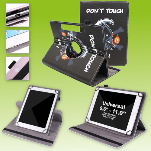 Für verschiedene Tablet Modelle Tablet Motiv 360 Grad Tasche Kunst-Leder Etuis - Bild 19 von 27