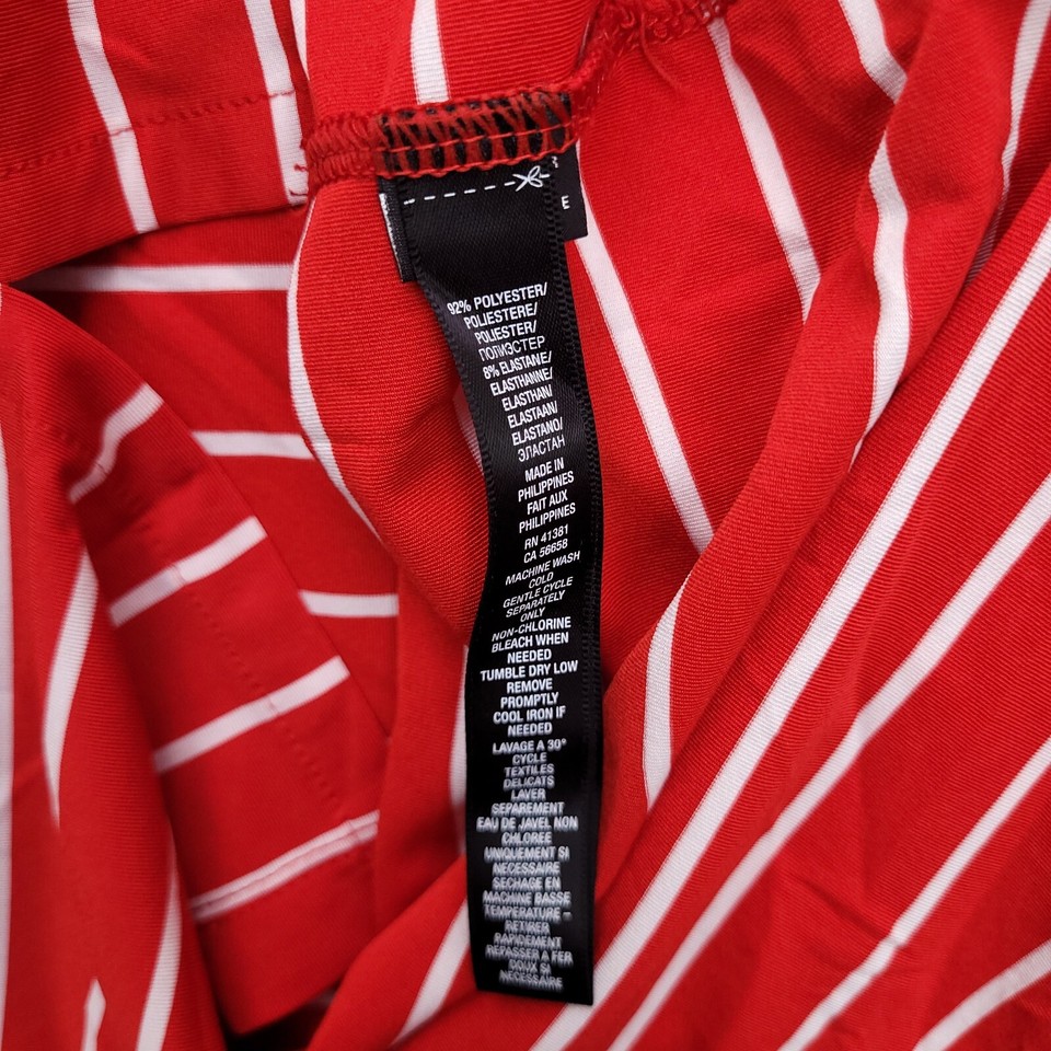 RLX Ralph Lauren Golf Polo Shirt XL Performance Golf Stretch Red Stripe